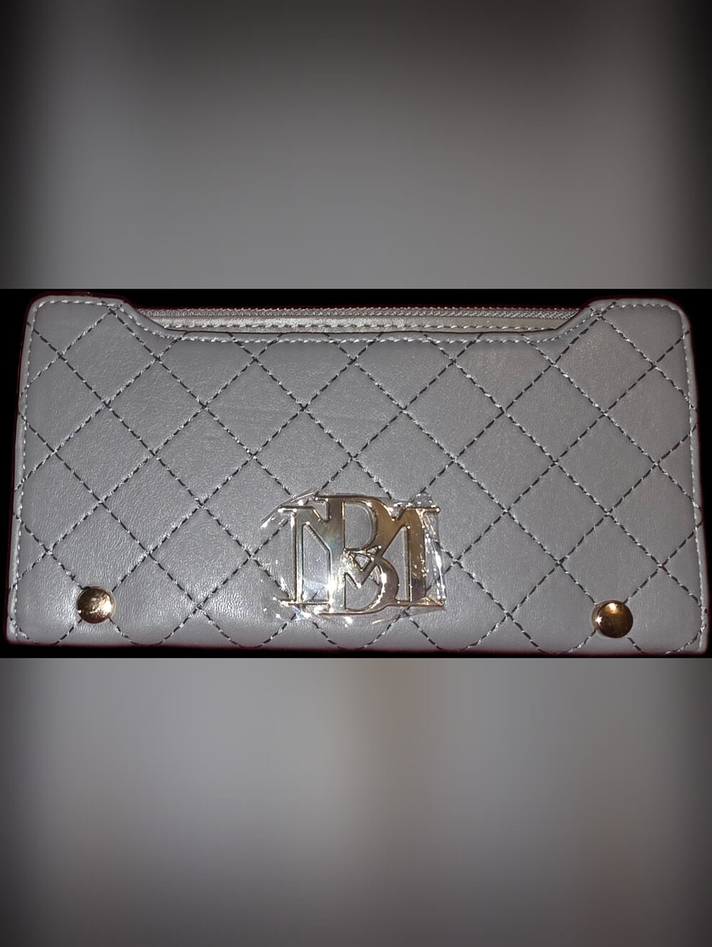Grey Long Card Wallet